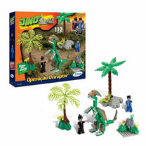 Bloco de Montar Dino Saga Operação Oviraptor 112 peças 0657.6 Xalingo