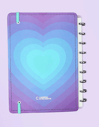 Caderno Inteligente Médio Silver Love 80 Fls. CIMD3116 - Novitate
