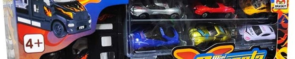 Mini Carreta  com 6 Carrinhos 730-5 - Braskit