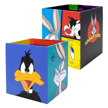 Organizadores de Mesa Looney Tunes Grande Kit com 2 Peças 3757 - DAC