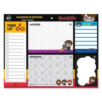 Bloquinhos de Anotações com 5 Modelos 20 Folhas cada Harry Potter 3885 - DC