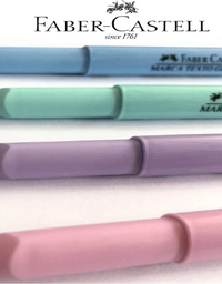 Caneta Marca Texto Grifpen Tom Pastel 6 cores MT/TP6ZF - Faber Castell
