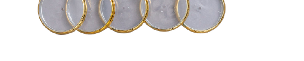 Disco+Elástico G. para Caderno Inteligente 12 unid. 31 mm Dourado  CI312008 - Novitate