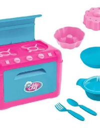 Fogão Infantil Le Chef + Acessórios 363- Usual Brinquedos
