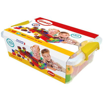 Caixa De Blocos Para Montar Castelo Do Baú MK177 - Dismat