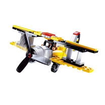 Bloco de Montar Avião Monomotor 120 peças 0148.7 - Xalingo