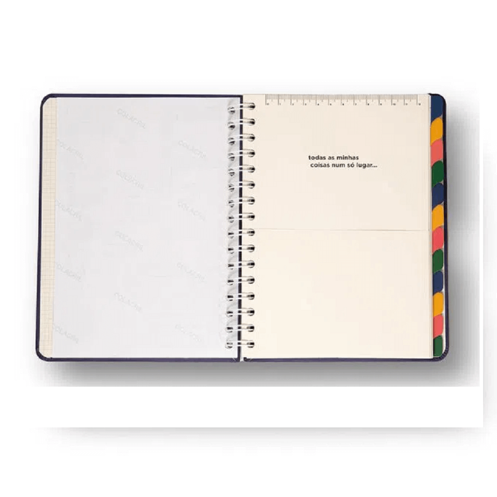 Planner Permanente A5 148mmX210mm Orla Paraty Listras - Cicero