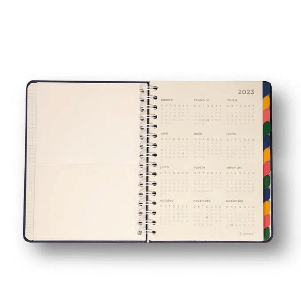 Planner Permanente A5 148mmX210mm Orla Paraty Listras - Cicero