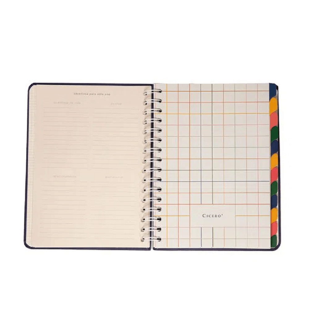 Planner Permanente A5 148mmX210mm Orla Paraty Listras - Cicero