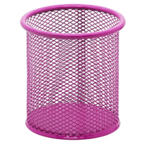 Porta Caneta Aramado Redondo Rosa OR5104 - BRW